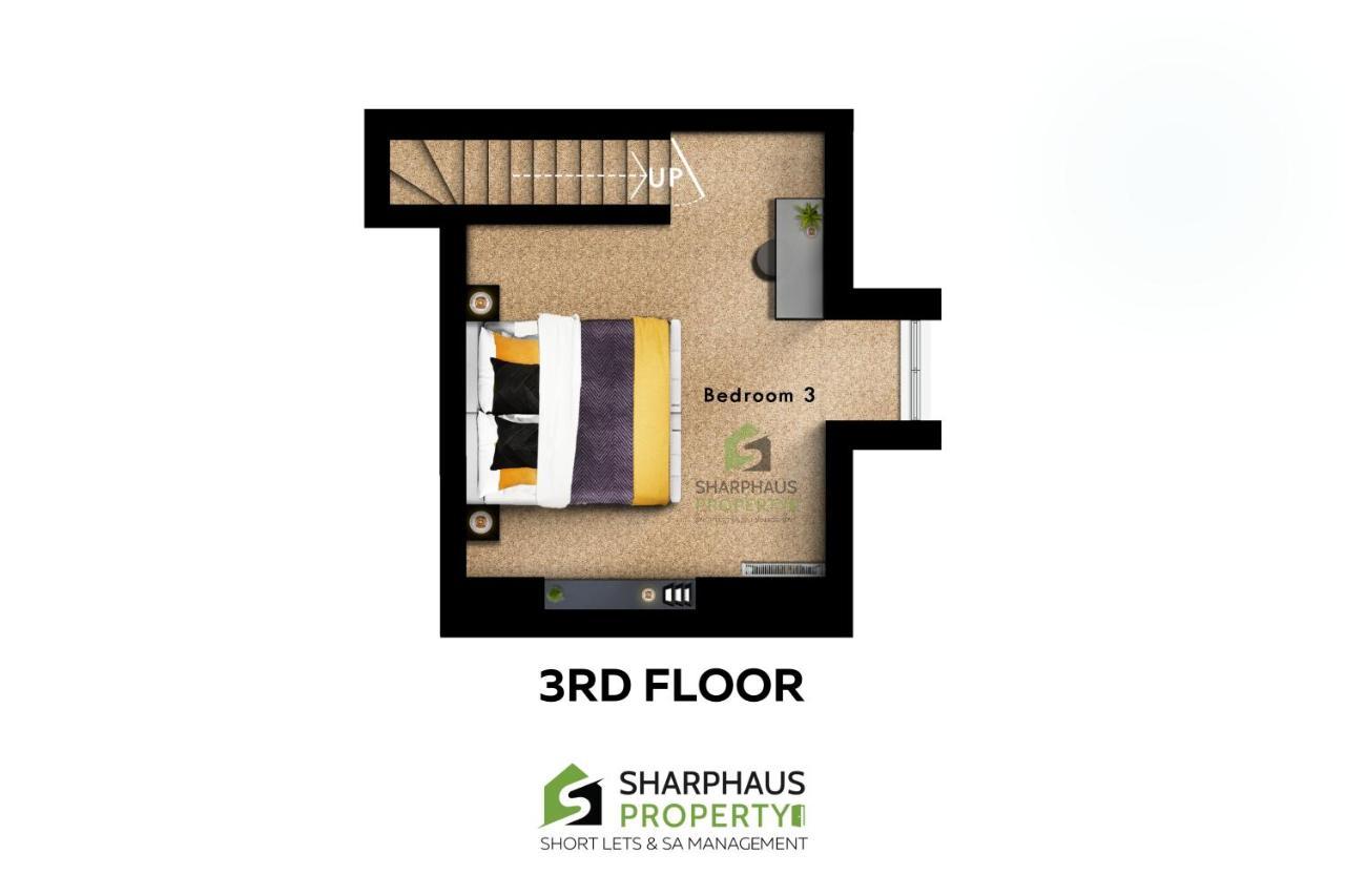 Charming Luxury 3Bed Apartment In A Prime Location By Sharphaus Short Lets & Serviced Accommodation Management 브라이턴 외부 사진